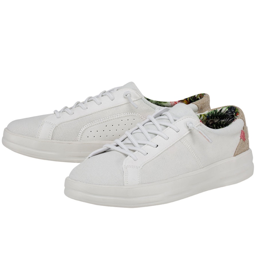 Hey Dude Karina Natural Coconut White