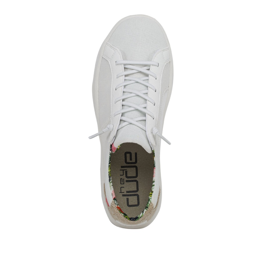 Hey Dude Karina Natural Coconut White