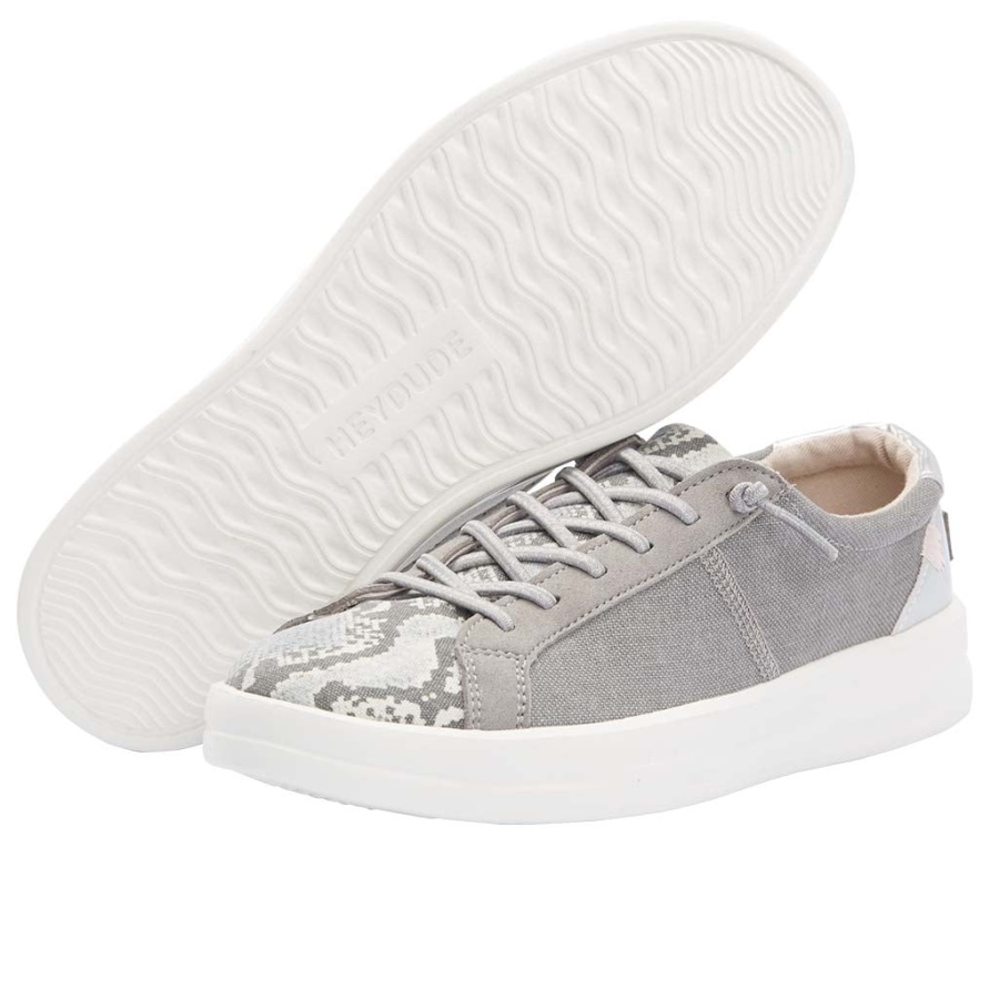 Hey Dude Karina Silver Python