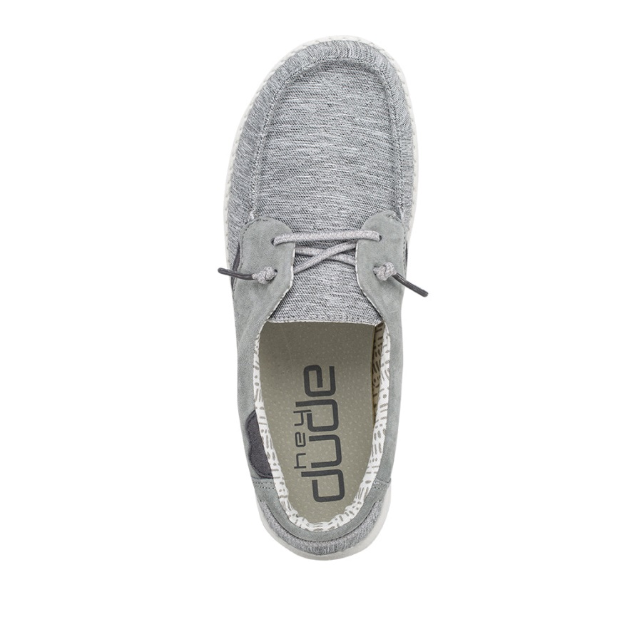 Hey Dude Laila Chambray Ice Grey