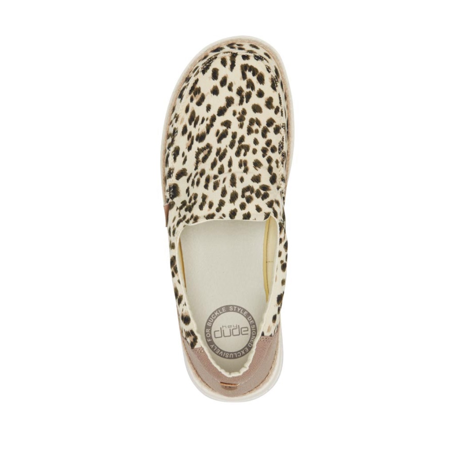 Hey Dude Lena Leopard Angora