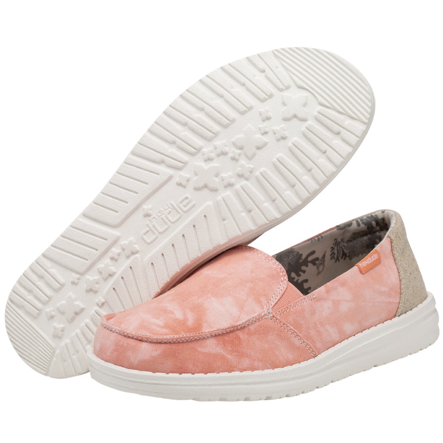 Hey Dude Lena Tye Dye Peach