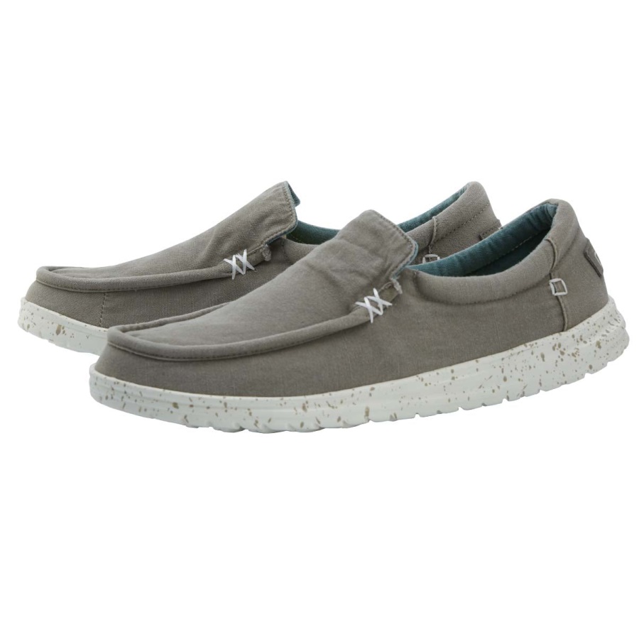 Hey Dude Mikka Washed Dark Grey