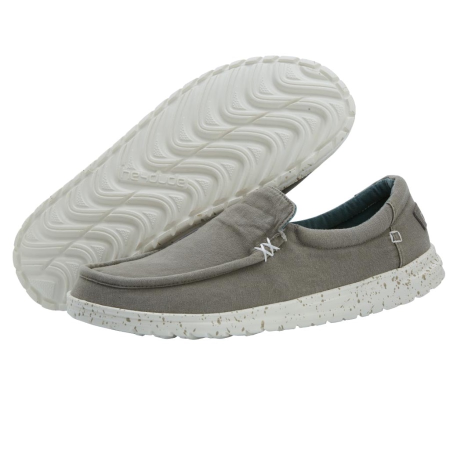 Hey Dude Mikka Washed Dark Grey