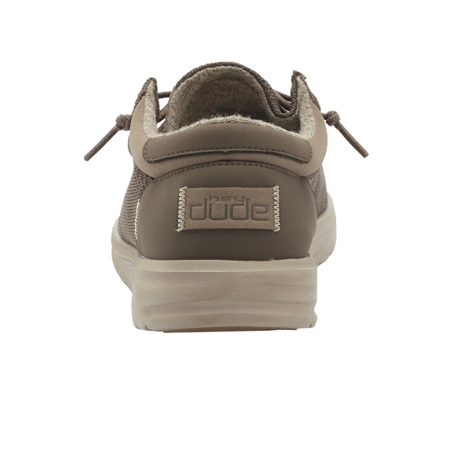 Hey Dude Paul Sox Shitake Brown