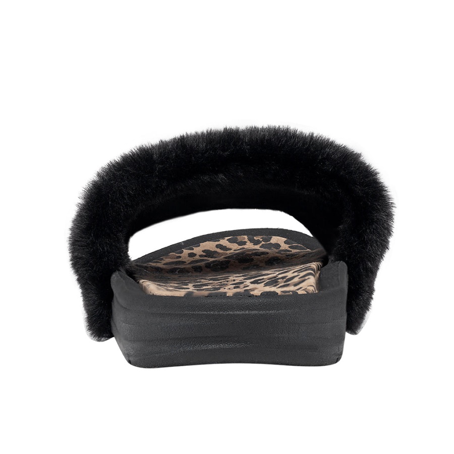 Hey Dude Peggy Black Cheetah