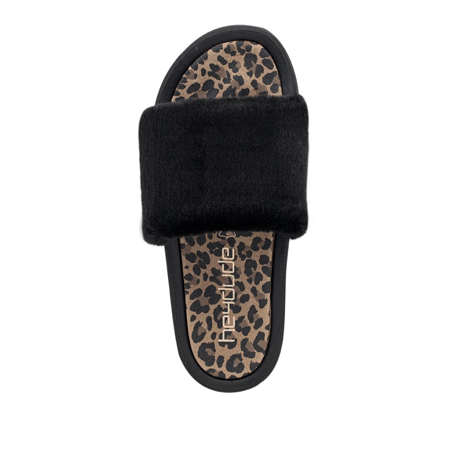 Hey Dude Peggy Black Cheetah