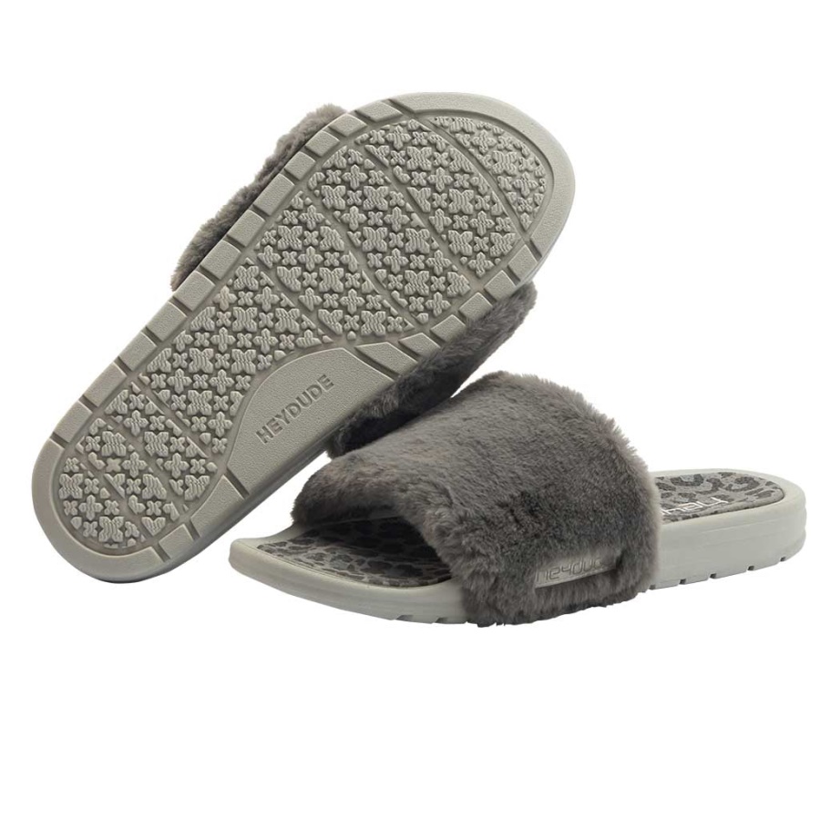 Hey Dude Peggy Grey Cheetah