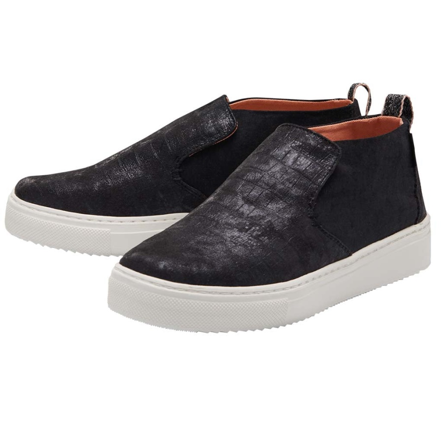 Hey Dude Peyton Croco Black