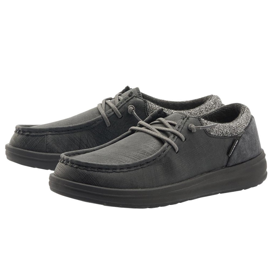 Hey Dude Polly Black Graphite