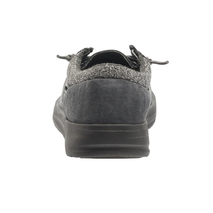 Hey Dude Polly Black Graphite