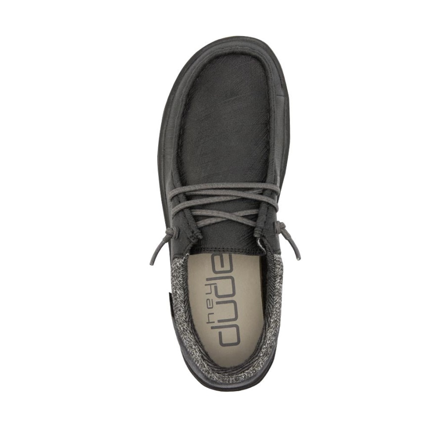 Hey Dude Polly Black Graphite