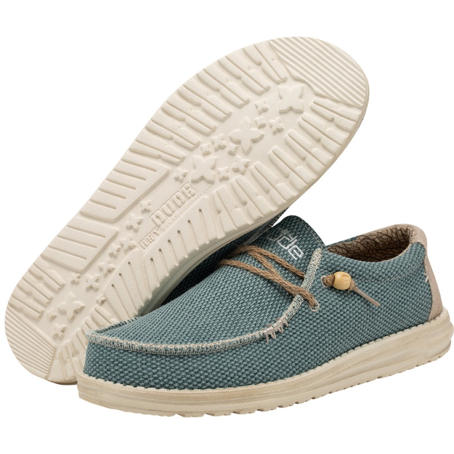 Hey Dude Wally Braided Aqua