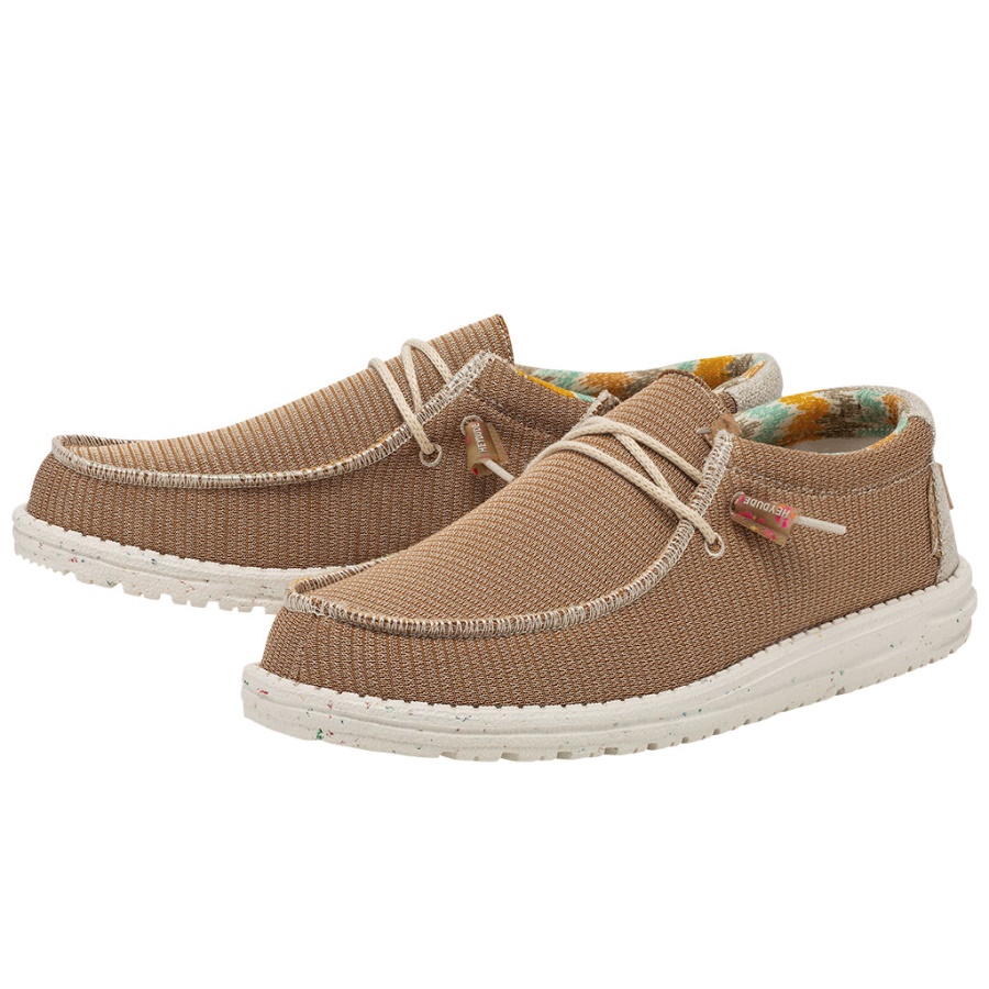 Hey Dude Wally Eco Sox Rust