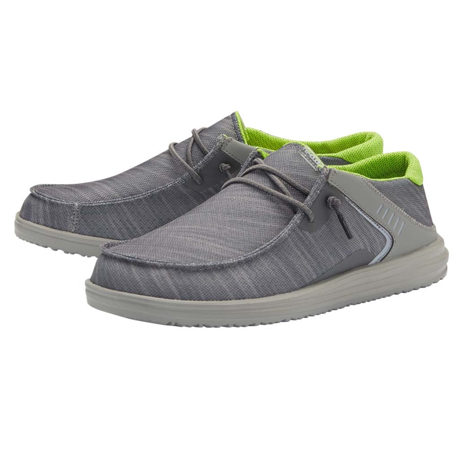 Hey Dude Wally Frontier Reef Grey