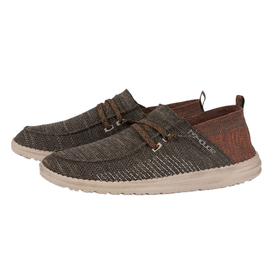 Hey Dude Wally Halo Army Orange