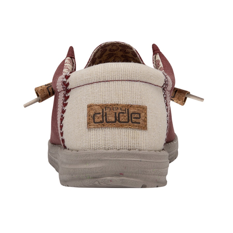 Hey Dude Wally Linen Natural Brick