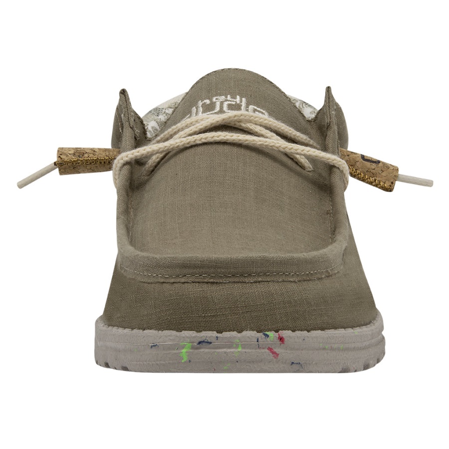 Hey Dude Wally Linen Natural Mows