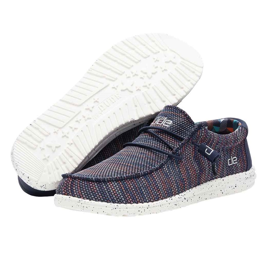 Hey Dude Wally Sox Blue Orange