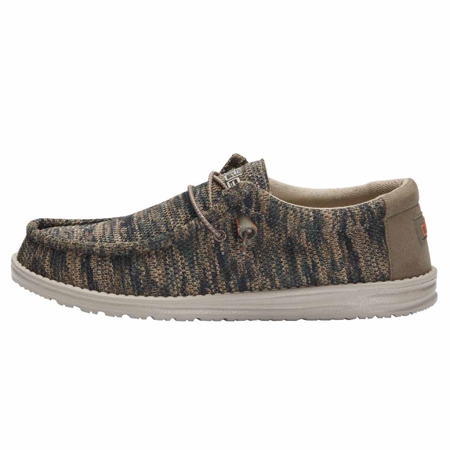 Hey Dude Wally Sox Camo Woodland
