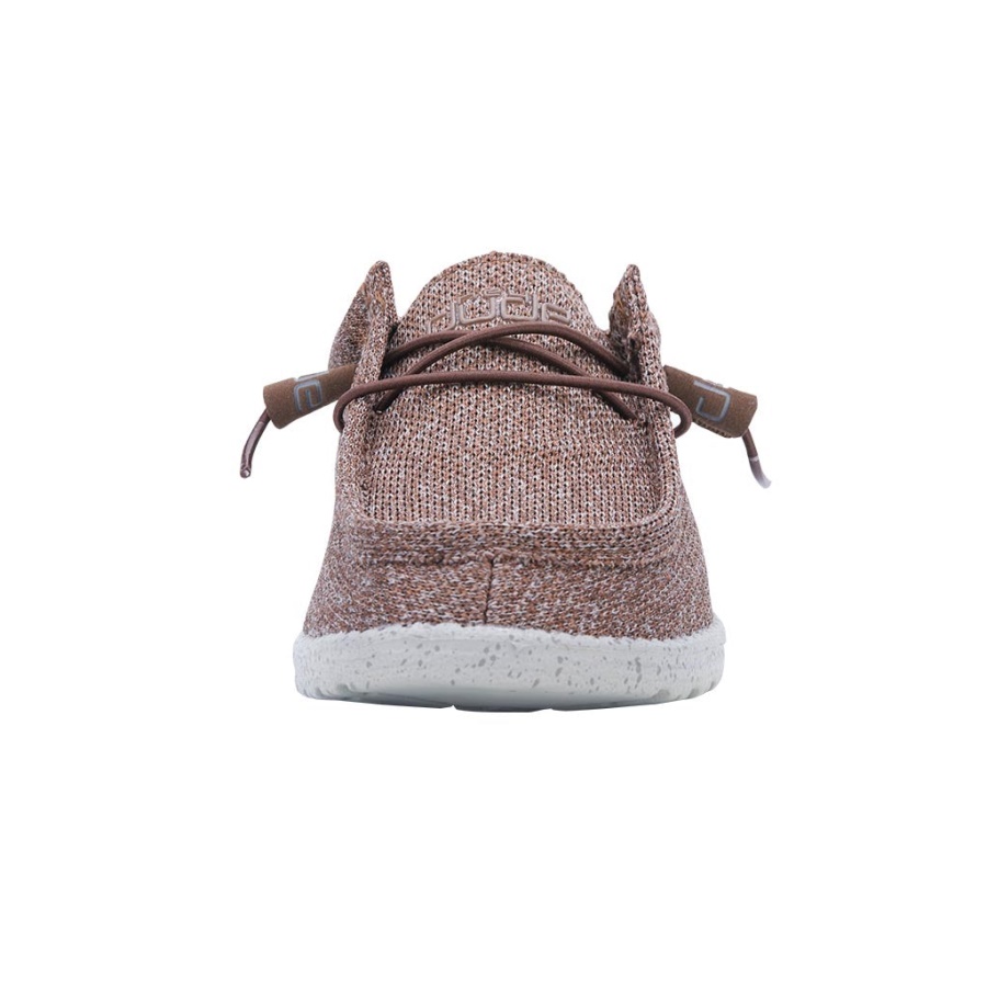 Hey Dude Wally Sox Funk Brown Grey