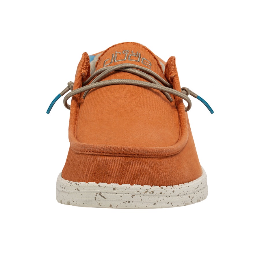 Hey Dude Wally Washed Tangerine