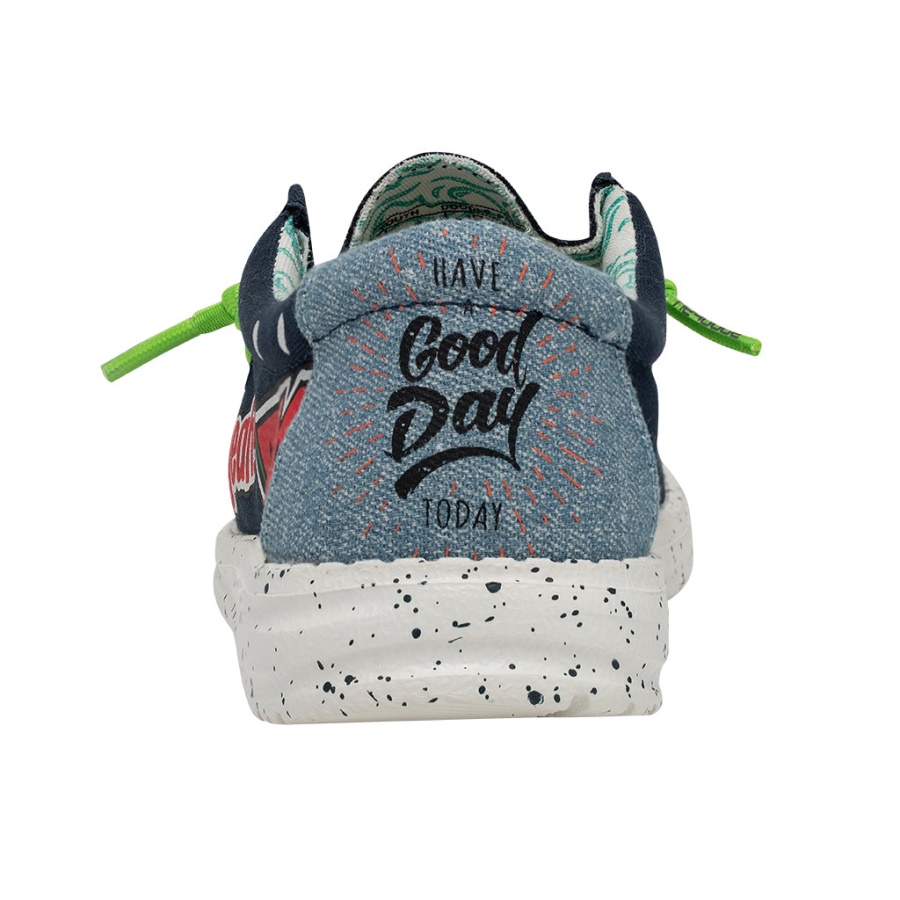 Hey Dude Fashion Wally Youth Doodle Patch