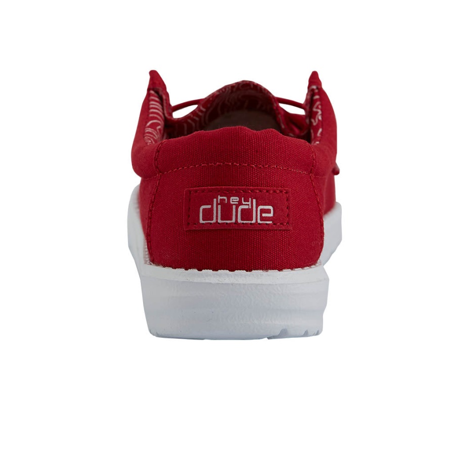 Hey Dude Wally Youth Red