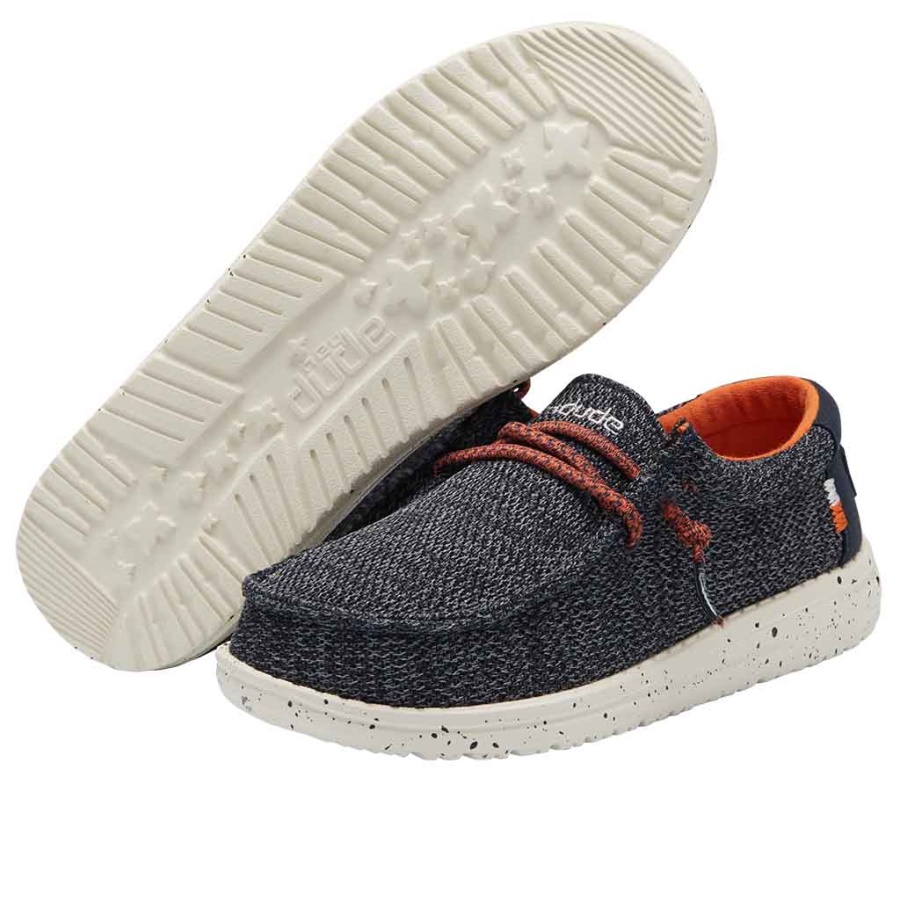 Hey Dude Wally Youth Sox Ocean Blue