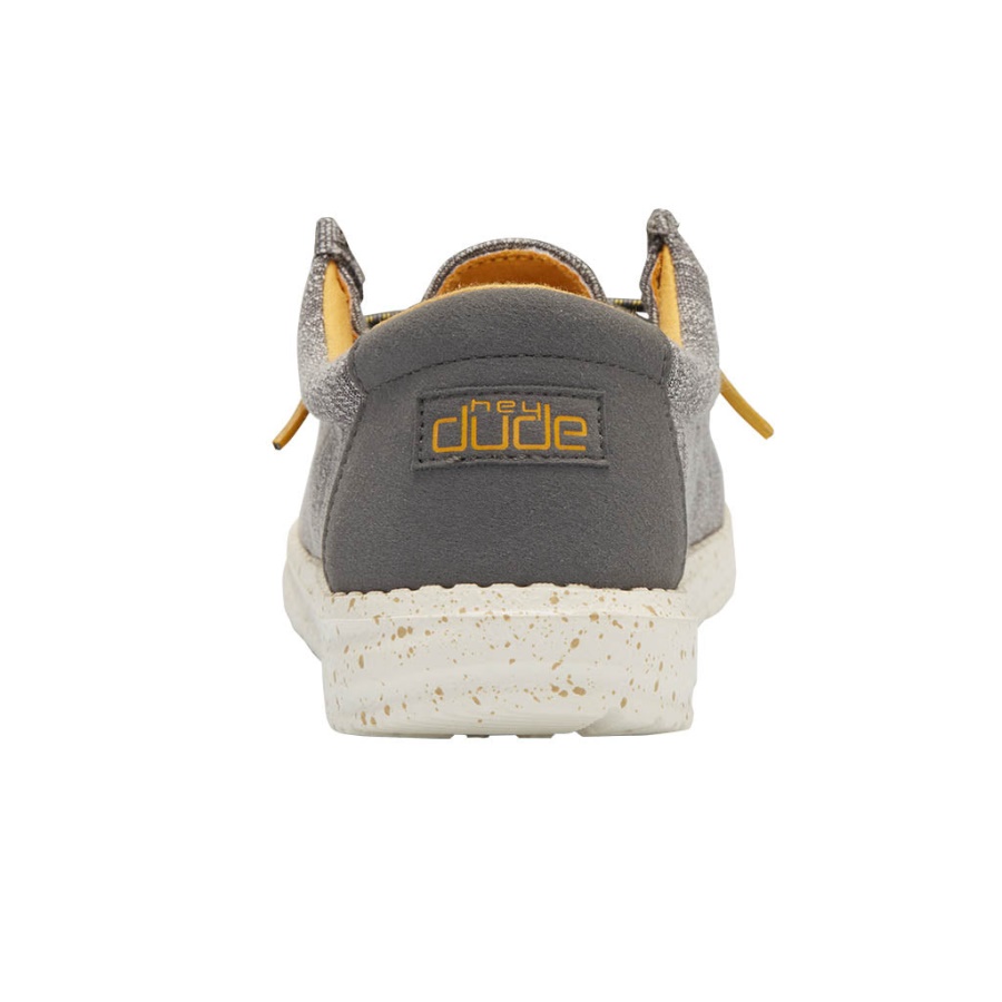 Hey Dude Wally Youth Stretch Taupe