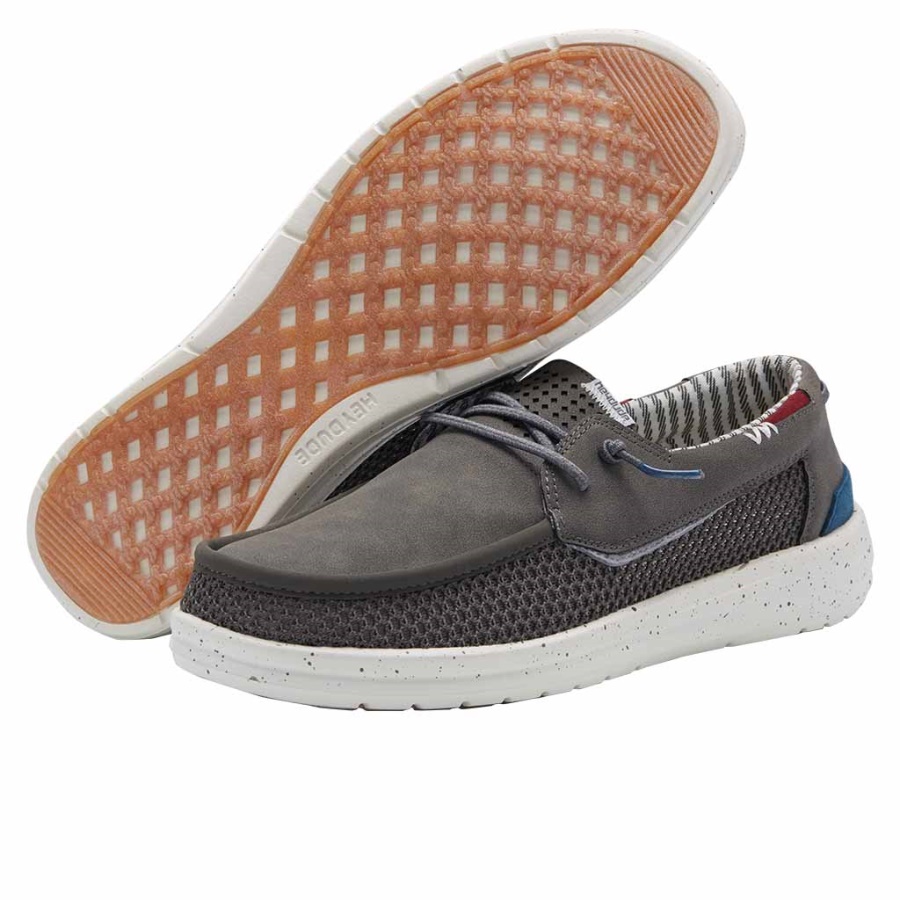 Hey Dude Welsh Grip Dark Grey