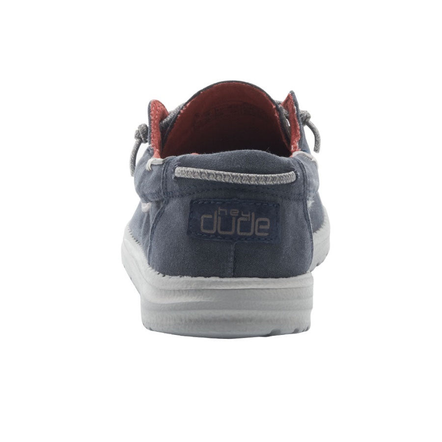 Hey Dude Welsh Washed Navy