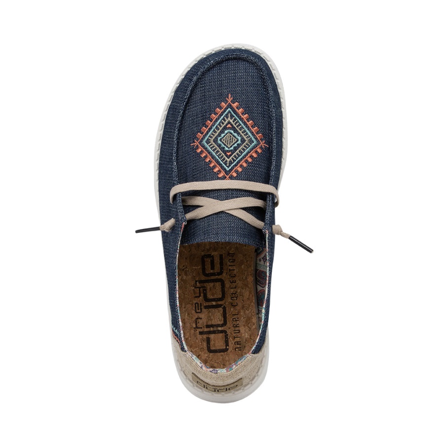 Hey Dude Wendy Boho grey Ocean Blue