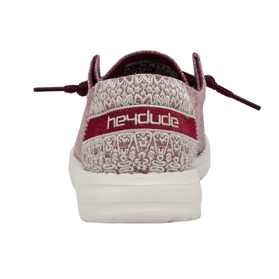 Hey Dude Wendy Flora Peony Red