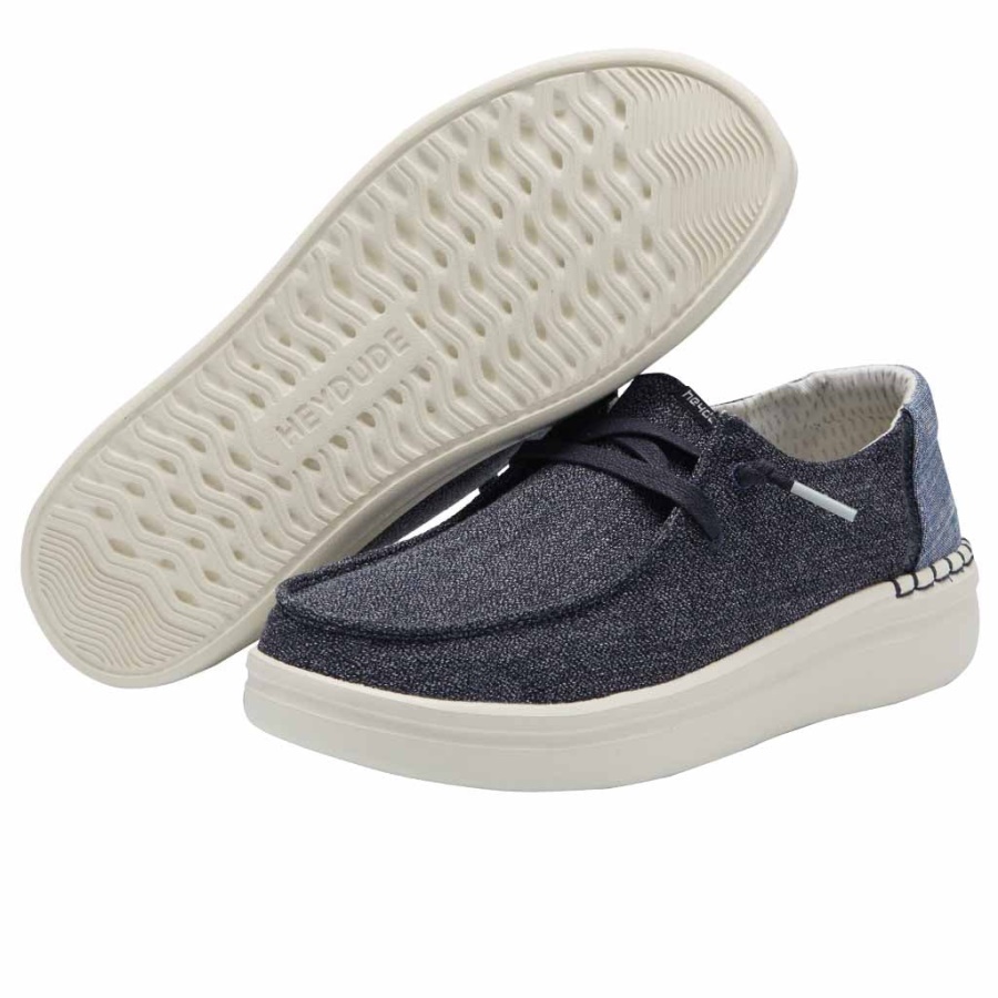 Hey Dude Wendy Rise Chambray Blue