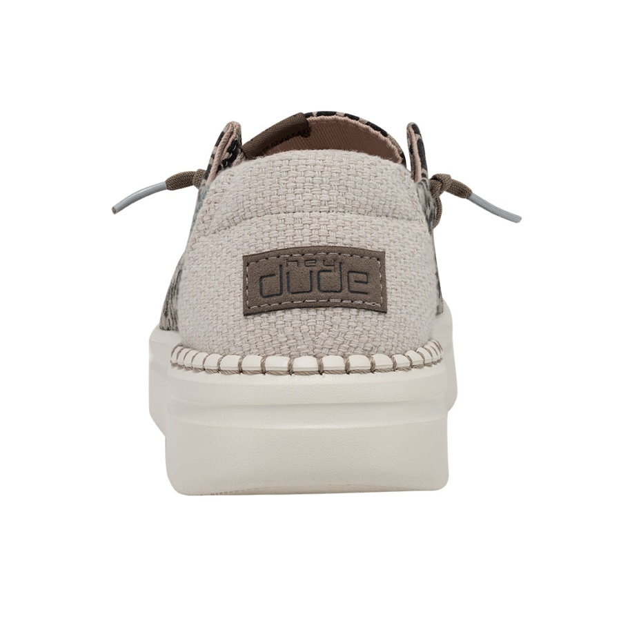 Hey Dude Wendy Rise Chambray Jungle Beige