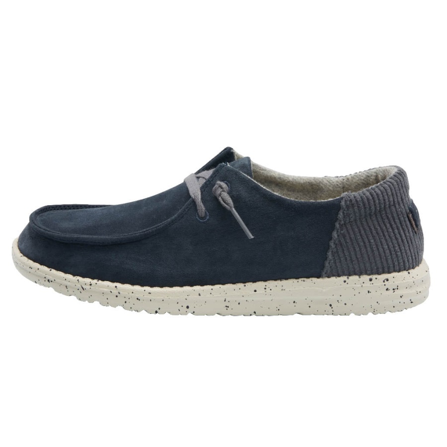 Hey Dude Wendy Suede Navy