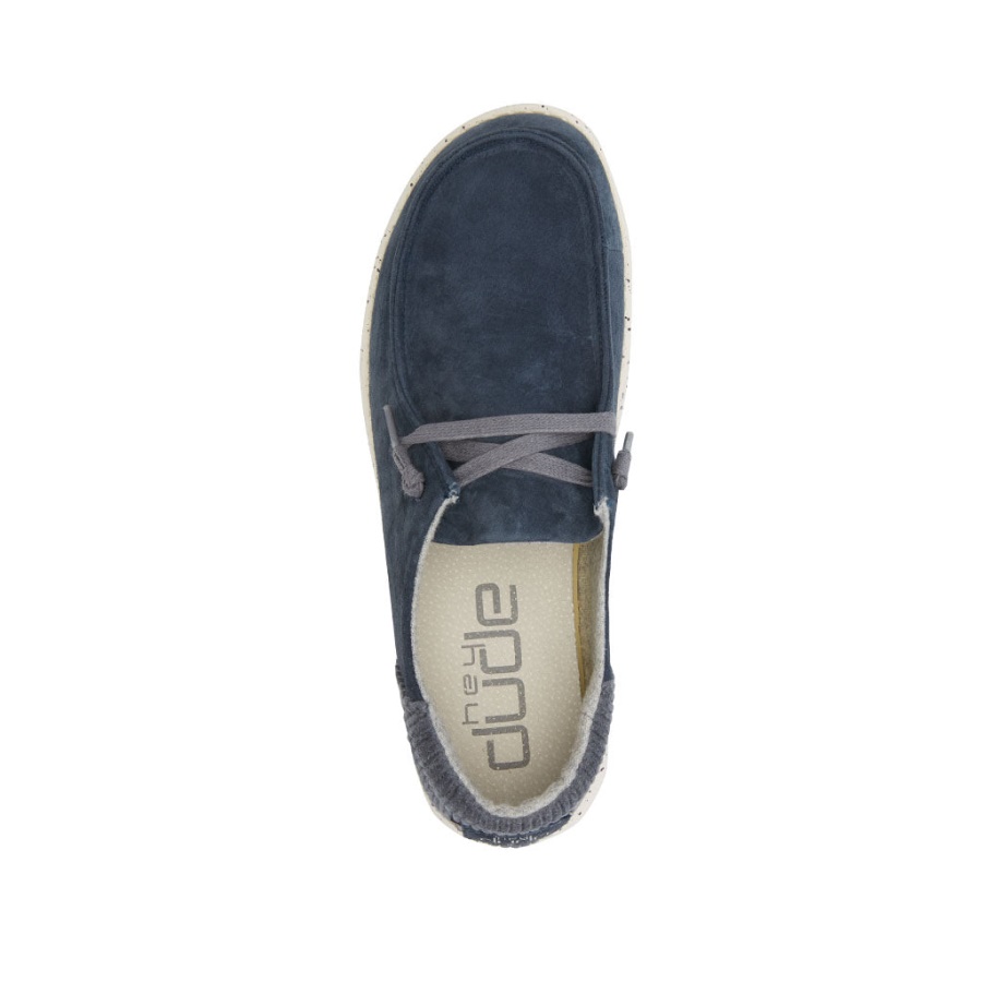 Hey Dude Wendy Suede Navy