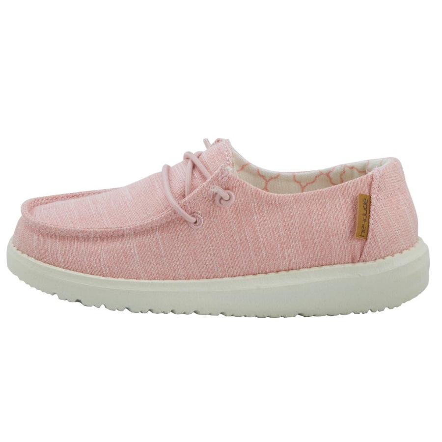 Hey Dude Wendy Youth Linen Cotton Candy