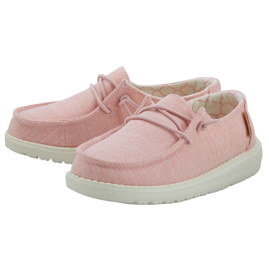 Hey Dude Wendy Youth Linen Cotton Candy