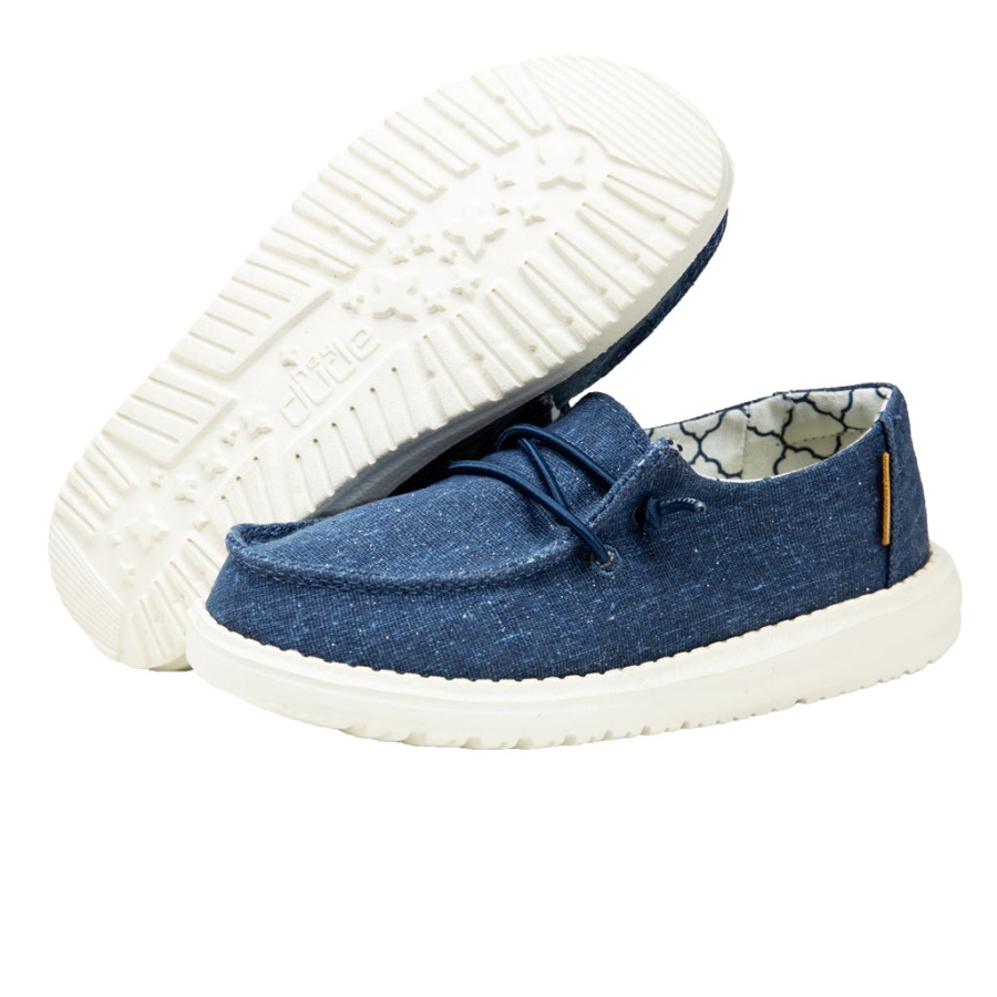 Hey Dude Wendy Youth Linen Cotton Candy