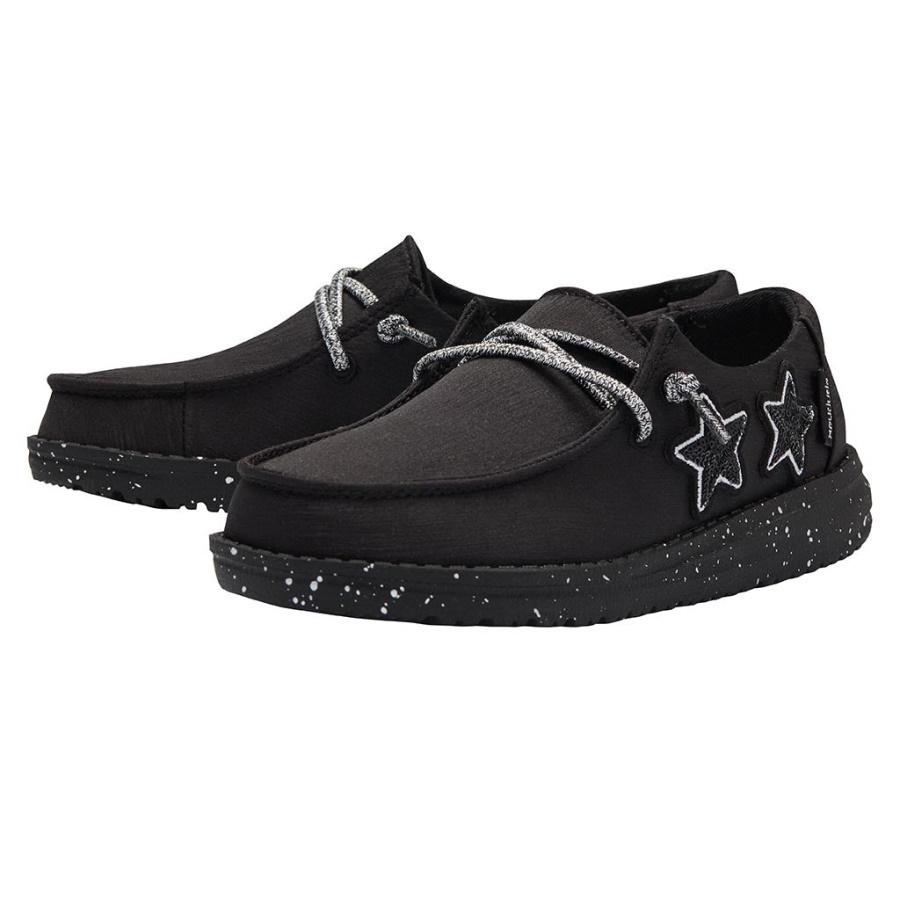 Hey Dude Wendy Youth Star Black